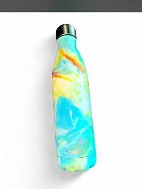 S'well 32 oz Turquoise and Yellow Marble Water Bottle